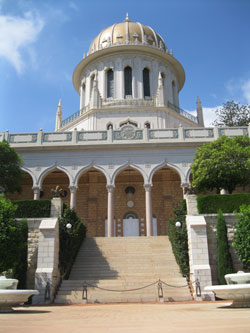 Shrine of the Bab from first terrace