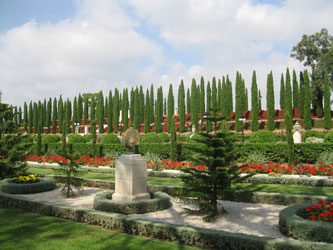 gardens at Bahji