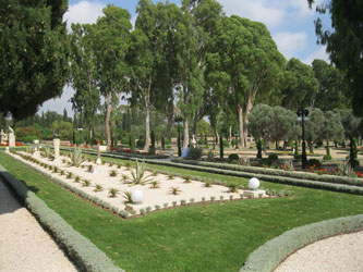 gardens at Bahji