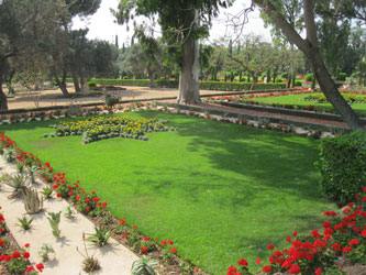 gardens at Bahji