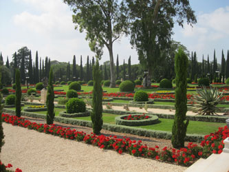 gardens at Bahji