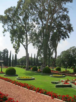 gardens at Bahji