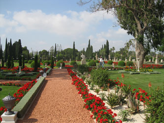 gardens at Bahji