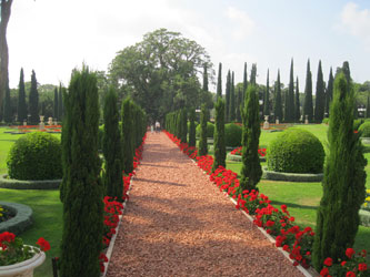 gardens at Bahji