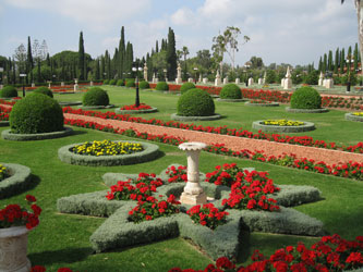 gardens at Bahji