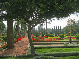 gardens at Bahji