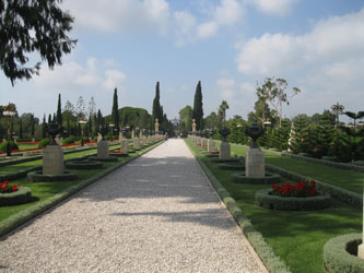 gardens at Bahji