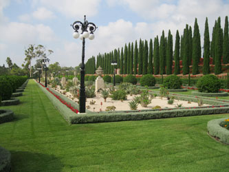 gardens at Bahji