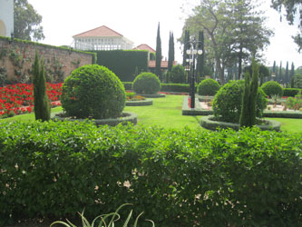 gardens at Bahji