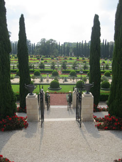 gardens at Bahji
