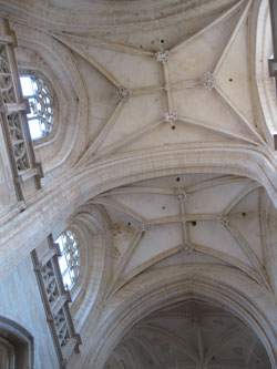 vaulted ceiling