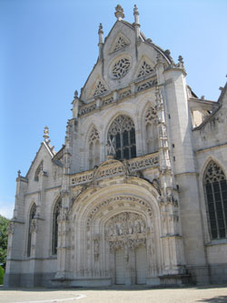 Brou Monastery facade