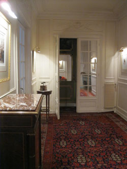 interior apartment of Abdul-Baha