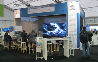 UNESCO booth