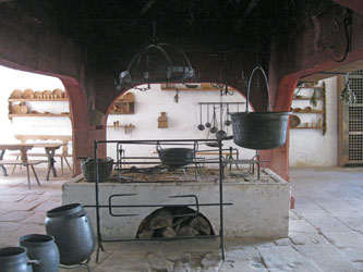 Schloss WIlhelmsburg kitchen