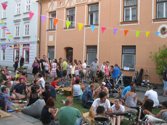 Ceske Budejovice street festival