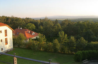 view from school cafeteria