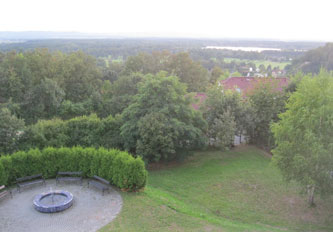 view from school cafeteria