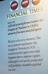 Financial times warning