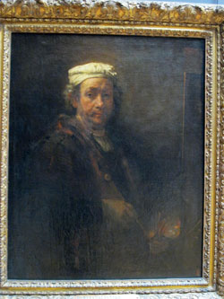 Rembrant self-portrait