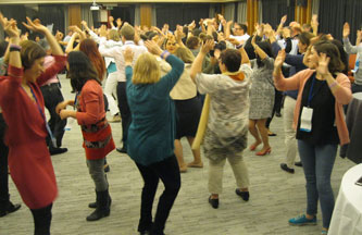 Bollywood dancing