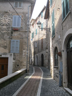 Acuto village