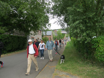 walk through the village