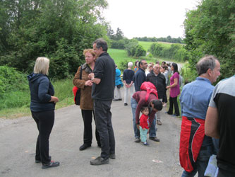 walk through the countryside