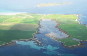 Orkneys from the air