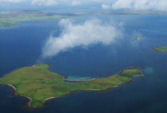 Orkneys from the air