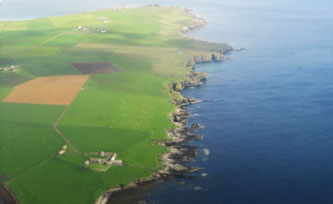 Orkneys from the air