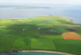 Orkneys from the air