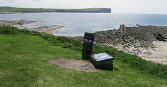 coast beyond Brough Head