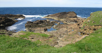 coast beyond Brough Head