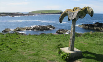 coast beyond Brough Head