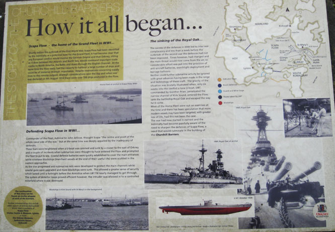 Churchill Barrier