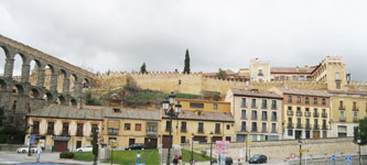 Segovia by Aqueduct