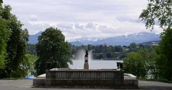 View from museum