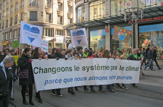 Geneva climate march