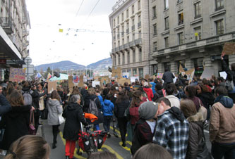 Geneva climate march