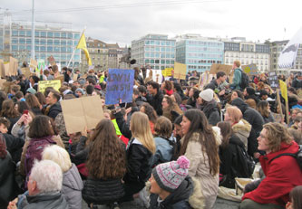 Geneva climate march