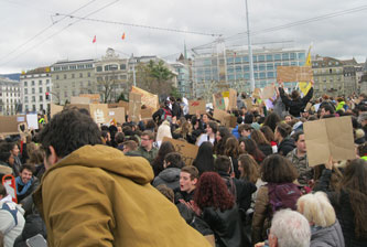 Geneva climate march