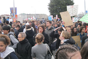 Geneva climate march