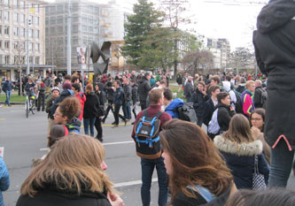 Geneva climate march