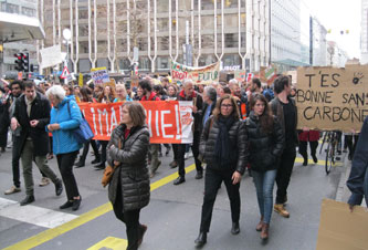 Geneva climate march