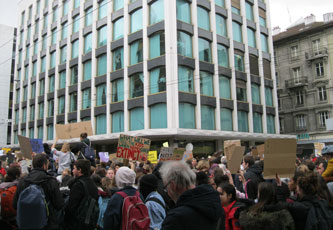 Geneva climate march