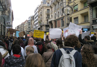 Geneva climate march