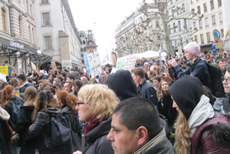 Geneva climate march