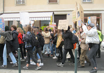 Geneva climate march