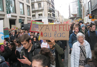 Geneva climate march